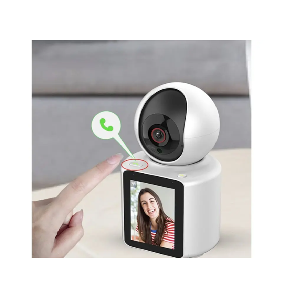 Intelligens babafigyelő kamera Full HD 1080p felbontással – WiFi, 2.8" LCD kijelző, éjszakai látás, kétirányú kommunikáció, mozgásérzékelő és videóhívás funkció W06 (BBD) - Image 2
