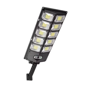 Kültéri napelemes LED fali lámpa – szuperfényes, vízálló kerti világítás mozgásérzékelővel és távirányítóval W789B-5 (BBD) - Image 1