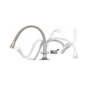 LED kijelzős átfolyós vízmelegítő csaptelep alsó bekötéssel és flexibilis kifolyóval – energiatakarékos megoldás otthonra RY019-4 (BBV) - Image 2