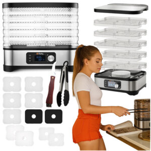 RUHHY gombaszárító – hatékony, sokoldalú és energiatakarékos élelmiszer-aszaló (WNDR25928) - Image 2