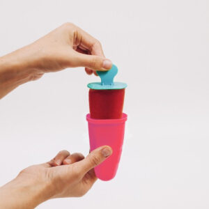 RUHHY 6 részes jégkrém készítő forma – BPA-mentes, újrafelhasználható – Rózsaszín & Kék (WNDR24248) - Image 4