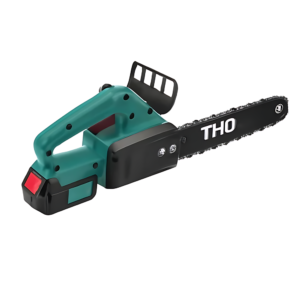 THO 48V akkumulátoros láncfűrész – 12" vezetőlap, dupla akkumulátorral, M-9601B (BBJH) - Image 1