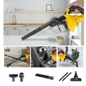 THO Lux vezeték nélküli porszívó – dupla akkumulátorral, 3 cserélhető fejjel M-2089 (BBV) - Image 2