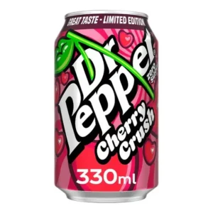 Dr. Pepper Zero Cherry Crush – Cseresznye Kóla 330ml – Cukormentes - Image 2