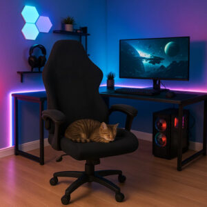 DUNMOON Univerzális Gamer Szék Védőhuzat – Védelem és Stílus Egyben (WNDR25824) - Image 2