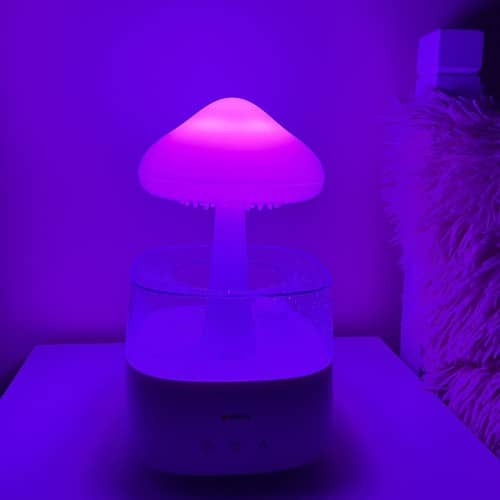 Gomba Alakú Párásító LED Éjjeli Fénnyel – Stílusos és Funkcionális (WNDR24378) - Image 8