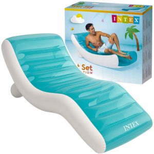 Intex 56874 felfújható kényelmes napozóágy vízre és szárazföldre (WNDR25159)