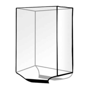 TRIZAND vízálló bőröndhuzat - átlátszó - L méret (WNDR23922) - Image 8