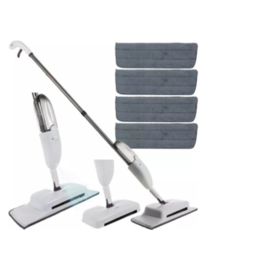 2 az 1-ben felmosó készlet – 4 cserélhető mikroszálas kendővel (WNDR18596) - Image 2