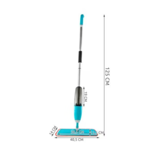 360°-ban forgatható spriccelős felmosó – beépített folyadéktartállyal és pót mikroszálas kendővel (WNDR9539) - Image 5