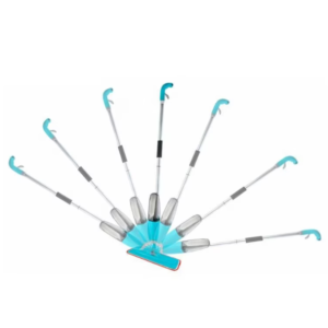 360°-ban forgatható spriccelős felmosó – beépített folyadéktartállyal és pót mikroszálas kendővel (WNDR9539) - Image 6