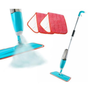 360°-ban forgatható spriccelős felmosó – beépített folyadéktartállyal és pót mikroszálas kendővel (WNDR9539) - Image 7