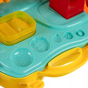 Színes gyurmás bőrönd gyerekeknek – kreatív játszó- és kézműves készlet utazáshoz és otthonra (WNDR23202) - Image 5