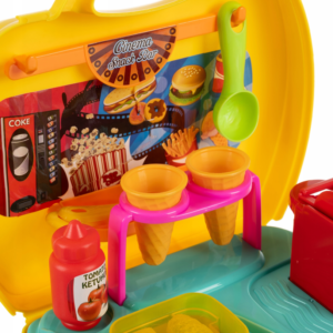 Színes gyurmás bőrönd gyerekeknek – kreatív játszó- és kézműves készlet utazáshoz és otthonra (WNDR23202) - Image 7