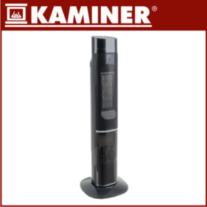 Ignisse Kaminer 2000W oszlopos ventilátoros fűtőtest – valósághű kandallóhatással, gyors és energiatakarékos fűtés beltérre (WNDR26401) - Image 3