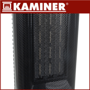 Ignisse Kaminer 2000W oszlopos ventilátoros fűtőtest – valósághű kandallóhatással, gyors és energiatakarékos fűtés beltérre (WNDR26401) - Image 7