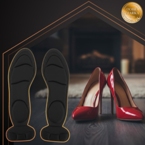 Ruhhy párnázott magassarkú talpbetét – fekete színű, légáteresztő, csúszásgátlós 35–42 méretre vágható, kényelmes viselet egész napra (WNDR26482) - Image 4