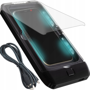 UV Mobiltelefon sterilizáló doboz – hordozható fertőtlenítő készülék, 11×21 cm (WNDR10847)