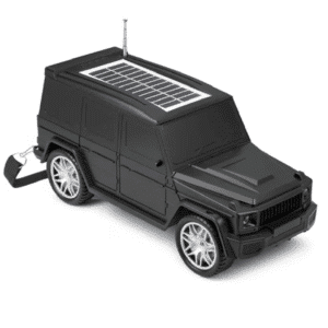 Vezeték nélküli sumker Mercedes G63 napelemes Bluetooth autós hangszóró LED lámpával – HF-F88 (THM) - Image 1