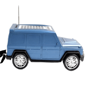 Vezeték nélküli sumker Mercedes G63 napelemes Bluetooth autós hangszóró LED lámpával – HF-F88 (THM) - Image 3