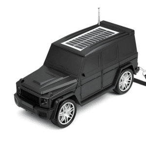 Vezeték nélküli sumker Mercedes G63 napelemes Bluetooth autós hangszóró LED lámpával – HF-F88 (THM) - Image 4