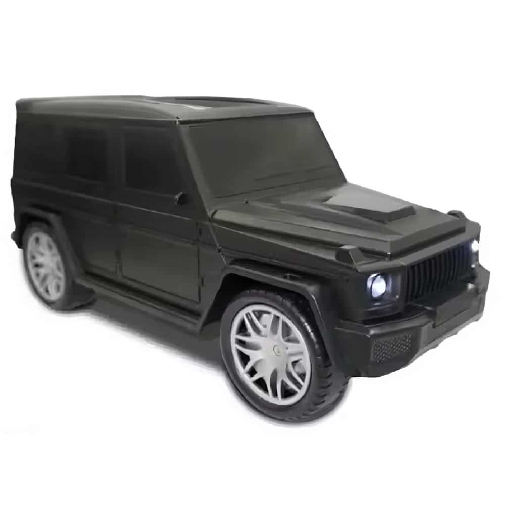 Vezeték nélküli sumker Mercedes G63 napelemes Bluetooth autós hangszóró LED lámpával – HF-F88 (THM) - Image 8
