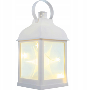 Fehér 22 cm 3D LED dekorlámpa – hangulatos éjjeli fény otthonra (WNDR20589)