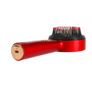 Elektromos fejbőr masszázskefe infravörös fénnyel és beépített olajadagolóval – USB-s hajápoló masszírozó (BBM) - Image 5