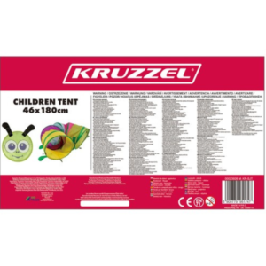 Kruzzel színes hernyó alagút gyerekeknek – 165×46 cm-es mászóalagút beltéri és kültéri játékhoz (23926) - Image 12