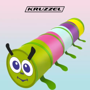 Kruzzel színes hernyó alagút gyerekeknek – 165×46 cm-es mászóalagút beltéri és kültéri játékhoz (23926) - Image 10