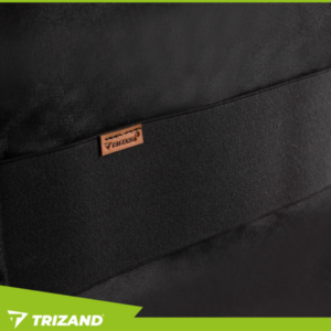 Trizand 17 literes fekete utazó hátizsák – kompakt kézipoggyász 38×24×18 cm méretben - fekete (23734) - Image 4