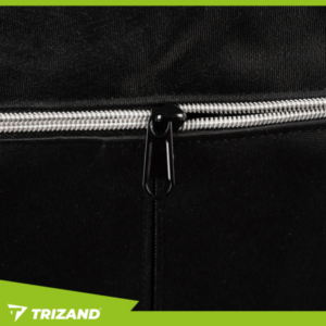 Trizand 17 literes fekete utazó hátizsák – kompakt kézipoggyász 38×24×18 cm méretben - fekete (23734) - Image 9