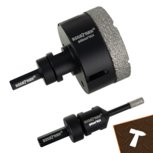 Bigstreeten gyémánt lyukfúró készlet – 6 részes profi fúrószár szett 6–68 mm méretben, adapterrel (WNDR27079) - Image 5