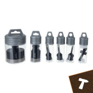 Bigstreeten gyémánt lyukfúró készlet – 6 részes profi fúrószár szett 6–68 mm méretben, adapterrel (WNDR27079) - Image 7