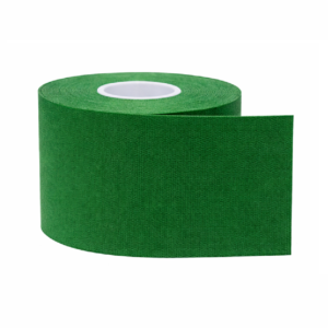 Kineziológiai tapasz – 5 cm × 5 m izom- és ízülettámasztó sport szalag fájdalomcsillapításhoz és regenerációhoz - Sötét zöld (FX) (BLLV) - Image 4
