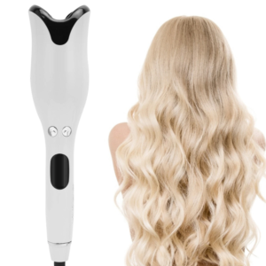 MAC Automata hajgöndörítő – Kerámia bevonatú, gyors és egyszerű göndörítés minden hajtípushoz, otthoni és profi használatra - fehér (FX) (BLLV) - Image 4