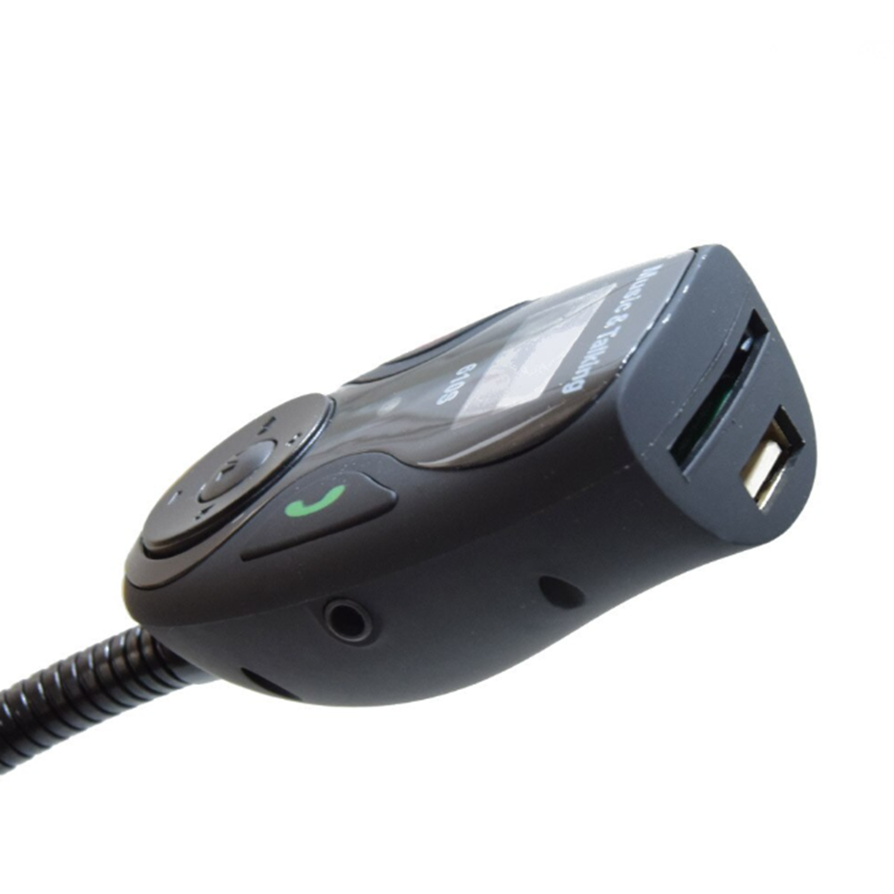 610S Bluetooth autós FM transzmitter MP3 lejátszóhoz, kihangosítóval és távirányítóval, flexibilis kivitel (BBV) - Image 5