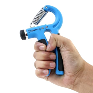 Állítható kézerősítő markolat – csukló- és alkar erősítő fogáserő fejlesztő sport és fitness eszköz – kék (BBM) - Image 2