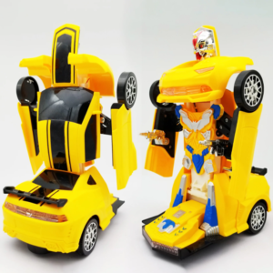 Átalakítható sárga robot autó játék gyerekeknek (BBJ) - Image 4
