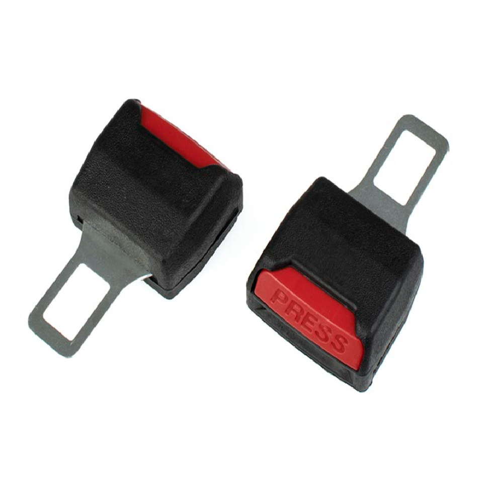Autós biztonsági övcsat zár – 2 darabos szett, univerzális méret 4 × 2,1 cm (BBI-7907)