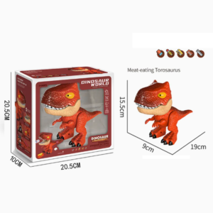 Dinoszaurusz írószer készlet 5 az 1-ben tolltartóval és hegyezővel (BBJ) - Image 5