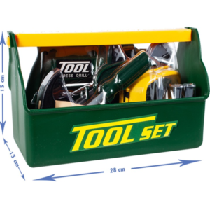 Gyerekszerszámkészlet 21 darabos szerszámosláda – játék szerszámok gyerekeknek (BBMJ) - Image 7