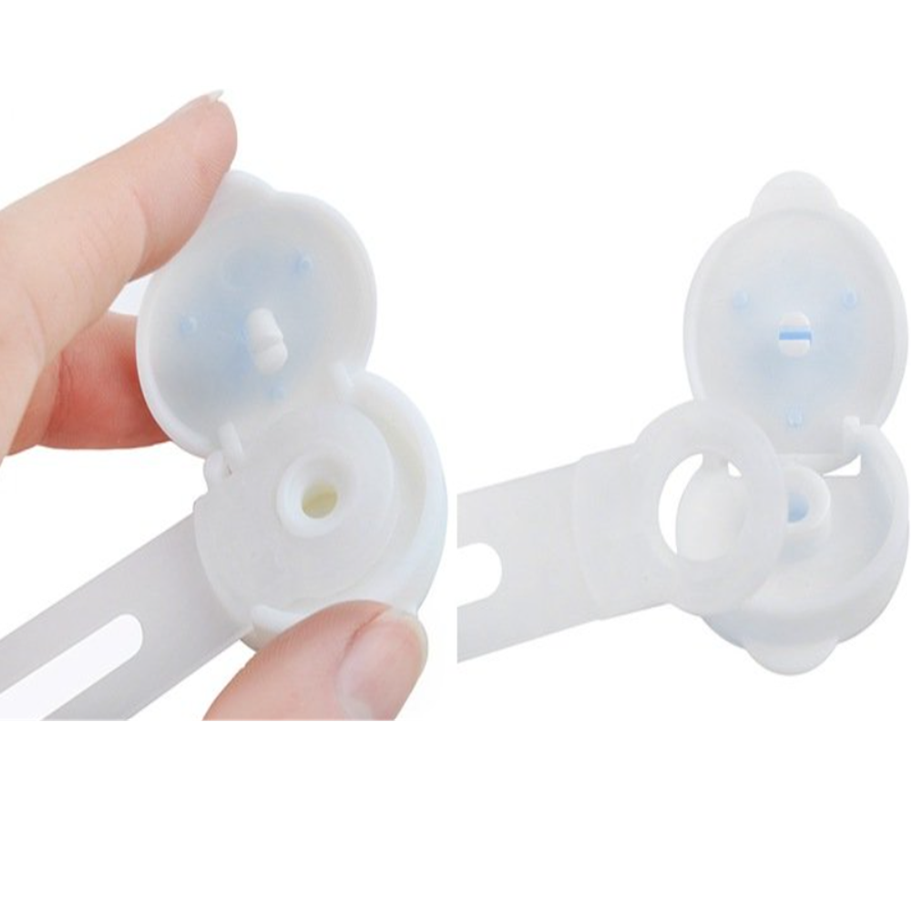 ISO biztonsági szekrényzár 15,5 cm, 5 db, kék – irodai és otthoni zár (WNDR02674) - Image 3