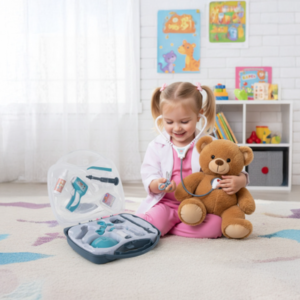 Iso Trade orvosos játékszett bőrönddel – kis doktor szerepjáték gyerekeknek (WNDR26511) - Image 6