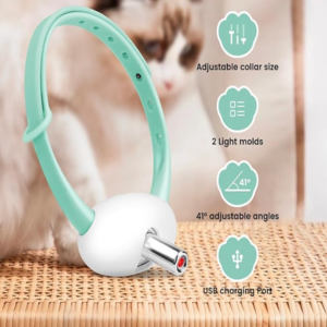 Okos automatikus lézeres macskanyakörv interaktív játékhoz (BBM) - Image 4