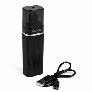 Daling DL-7111 USB orrszőrnyíró – elektromos orr- és fülszőrnyíró trimmelő rozsdamentes acél pengével, fekete (BBD) - Image 4