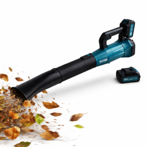 HAYAMI HA-1046 188V akkumulátoros lombfúvó kék – vezeték nélküli kerti levélfújó 7 sebességfokozattal akár 30 000 RPM fordulatszámmal (BBV) - Image 1