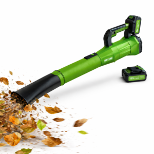 HAYAMI HA-1046 188V akkumulátoros lombfúvó zöld – vezeték nélküli kerti levélfújó 7 sebességfokozattal akár 30 000 RPM fordulatszámmal (BBV) - Image 5