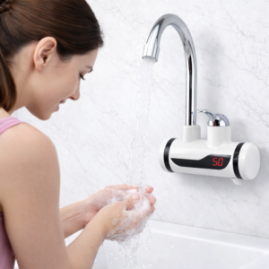 Kaski KL25-101 fali elektromos vízmelegítős csaptelep LCD kijelzővel 3000W (BBV) - Image 2