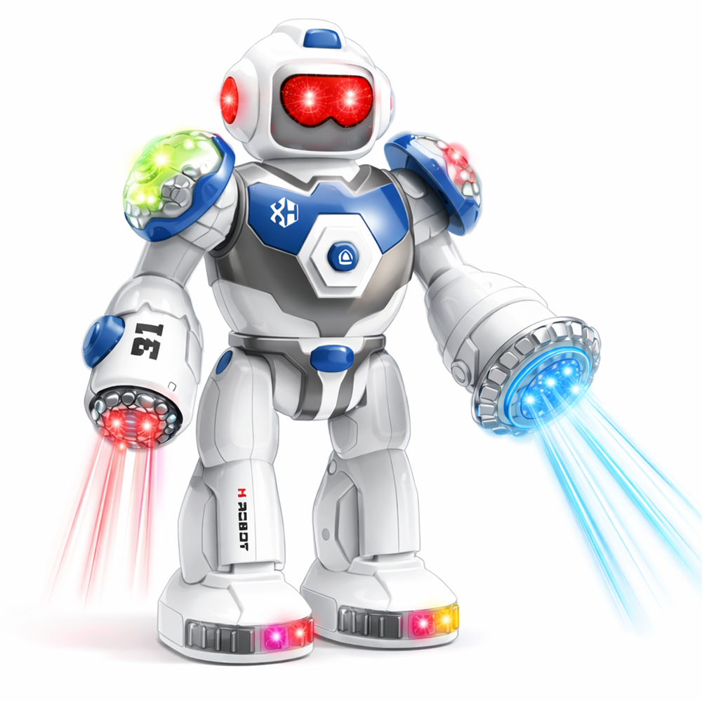 Mechanikus harci robot fényekkel – interaktív játék robot gyerekeknek (BBJ) 1 (2)